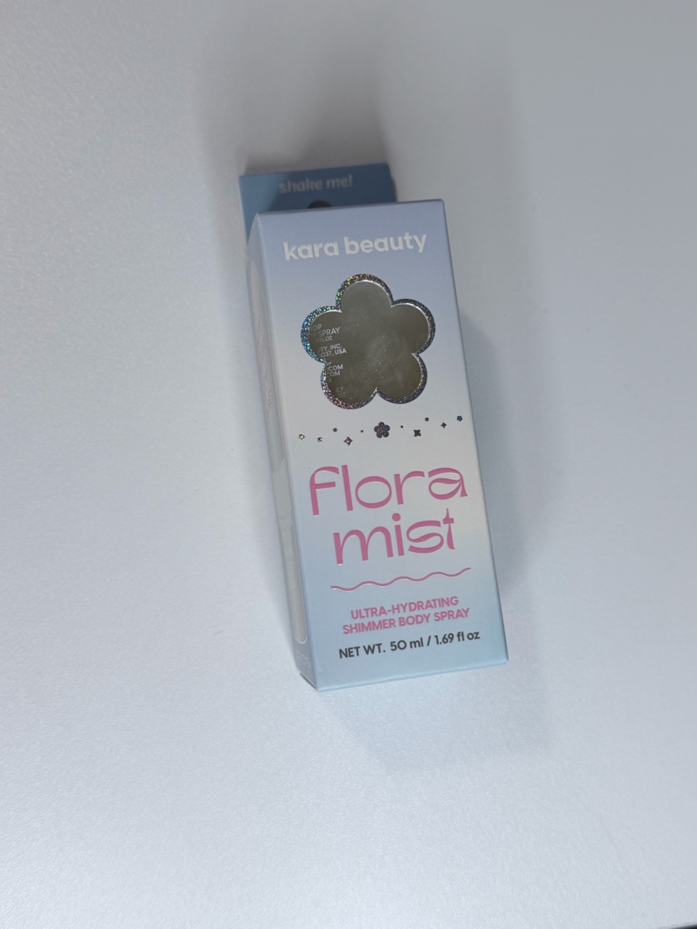 Kara Beauty Flora Mist Ultra-Hydrating Shimmer Body Spray - Pink